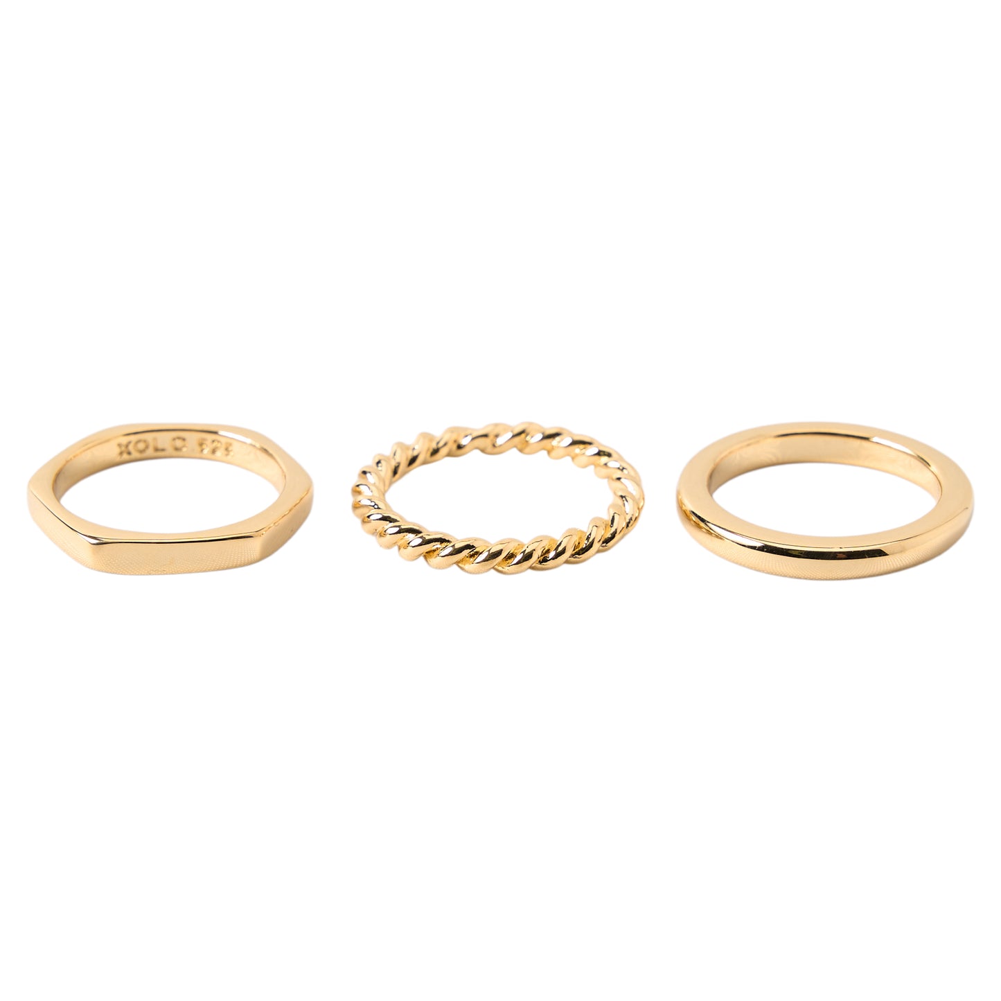 TRIPLE RING / GOLD