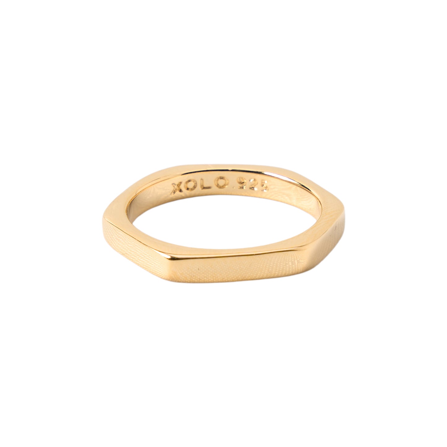 TRIPLE WITH SPIKE RING / GOLD