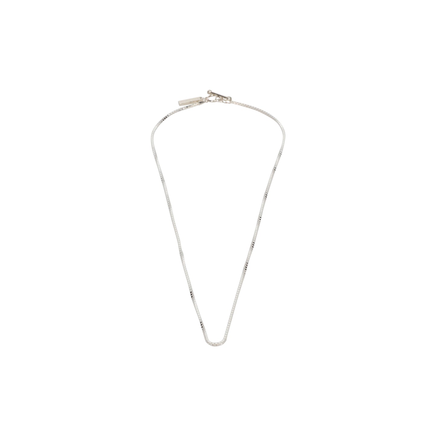 VENETIAN LINK NECKLACE / SILVER