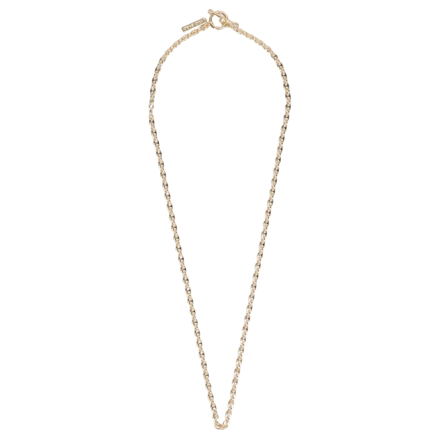 CAVIAR LINK NECKLACE -GOLD- / GOLD
