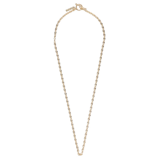CAVIAR LINK NECKLACE -GOLD- / GOLD