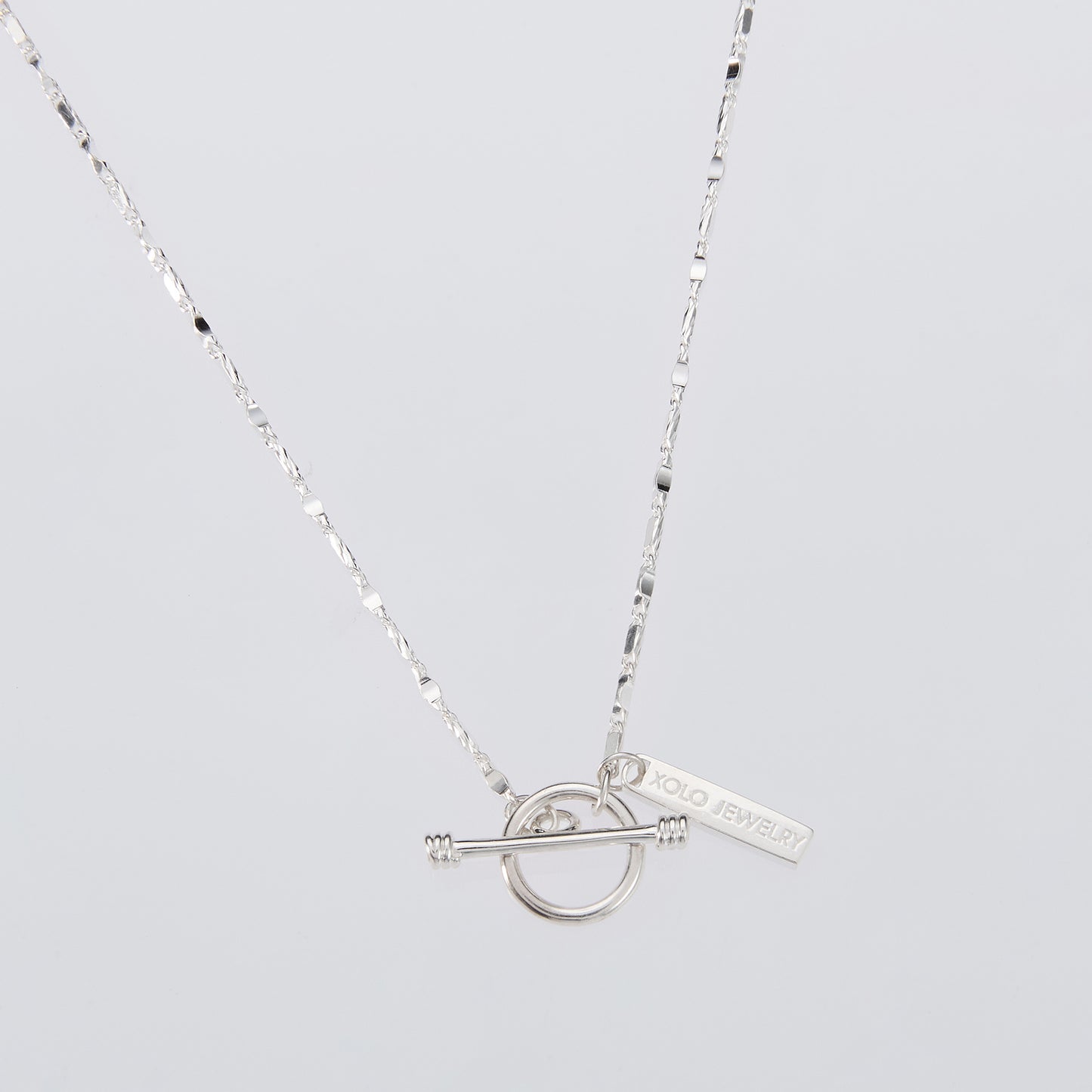 BRILLIANT LINK NECKLACE -2MM- / SILVER