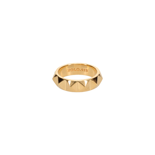 SPIKE RING -GOLD- / GOLD