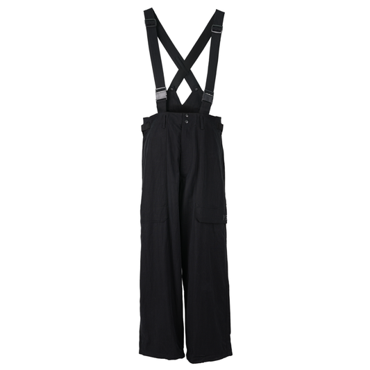 SUSPENDER PANTS / BLACK