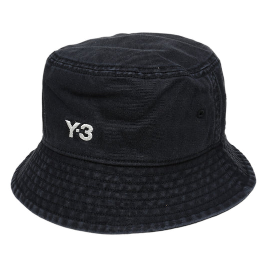 Y-3 BUCKET HAT / BLACK