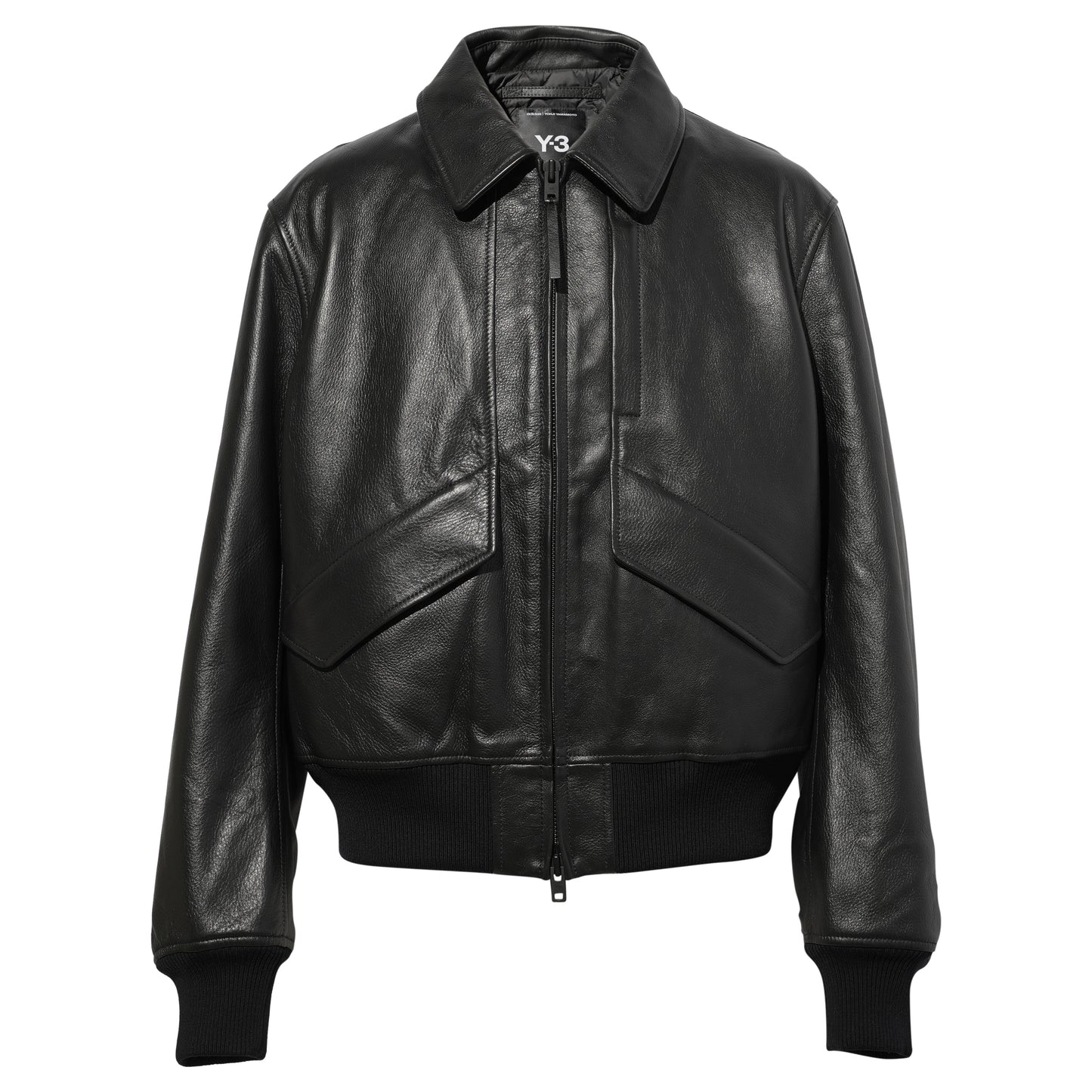 LEATHER JKT / BLACK