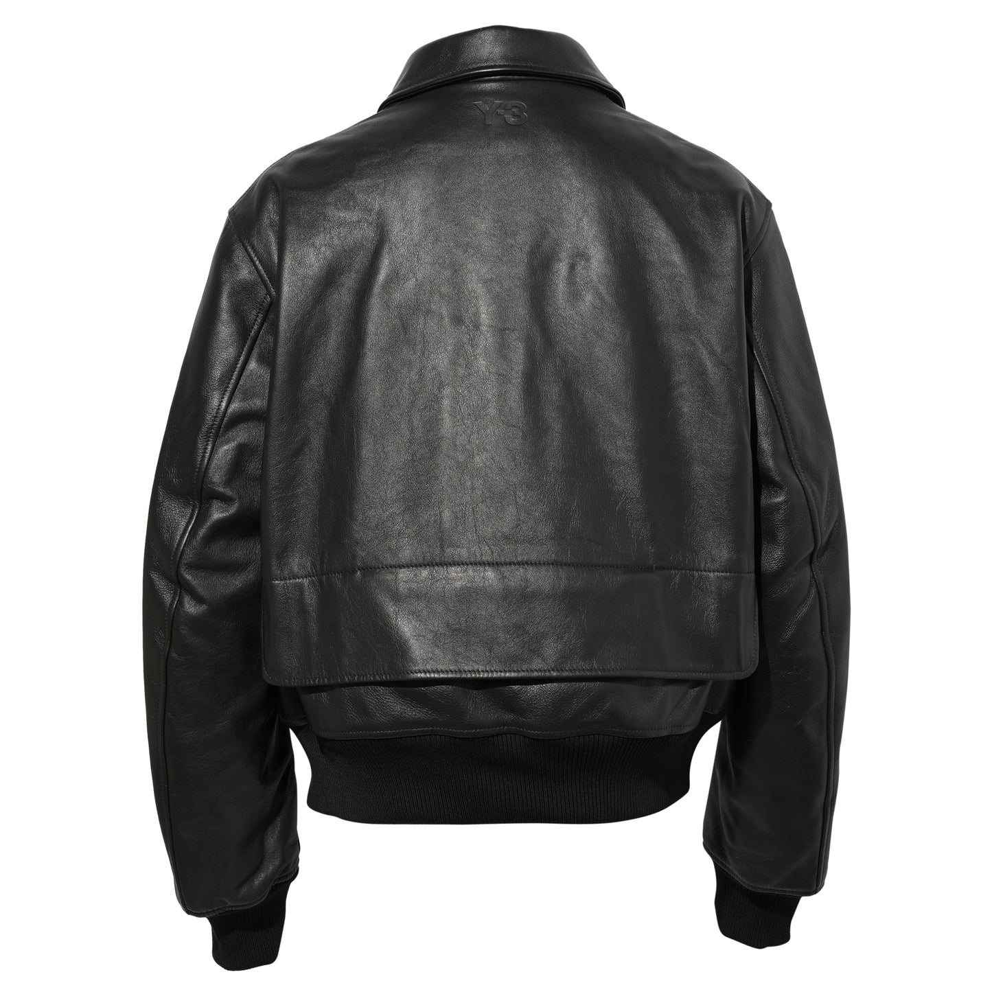 LEATHER JKT / BLACK