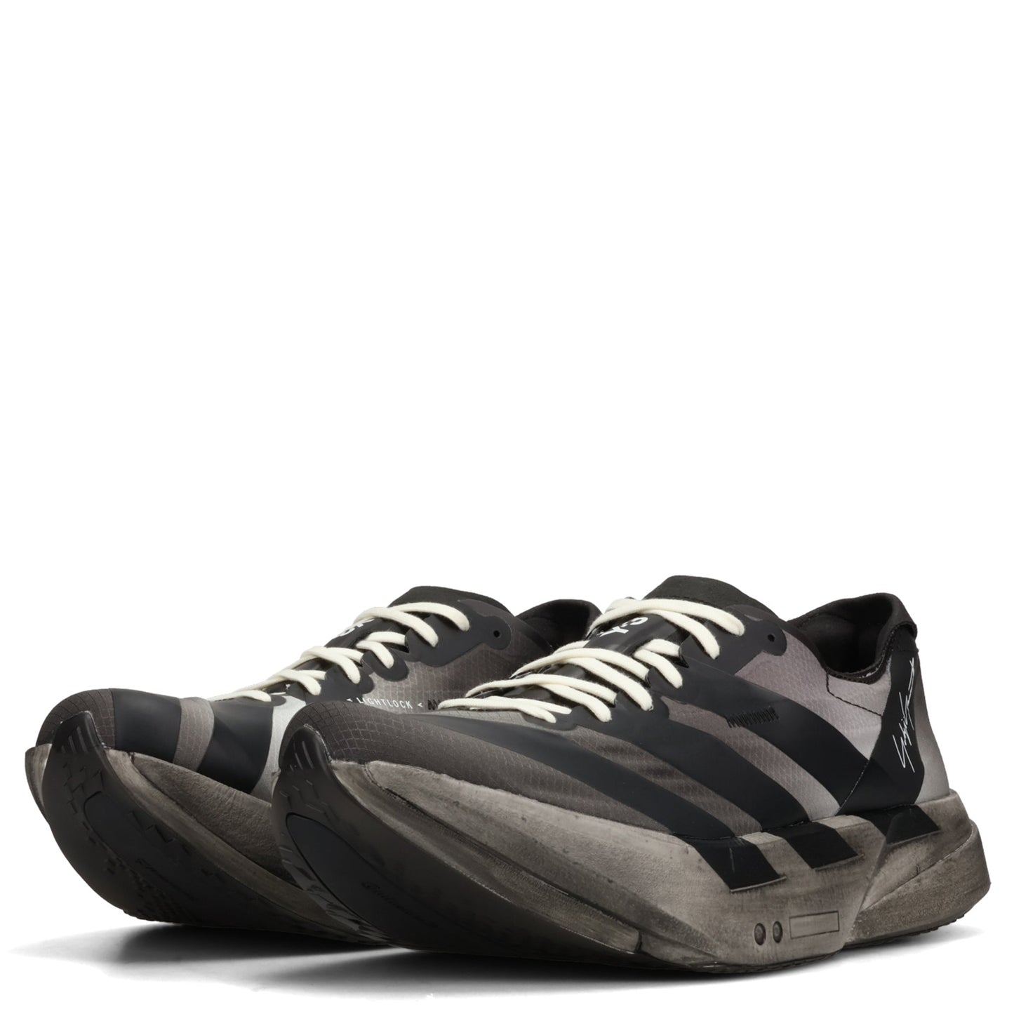 Y-3 ADIOS PRO 4 / BLACK/OWHITE/GREFIV