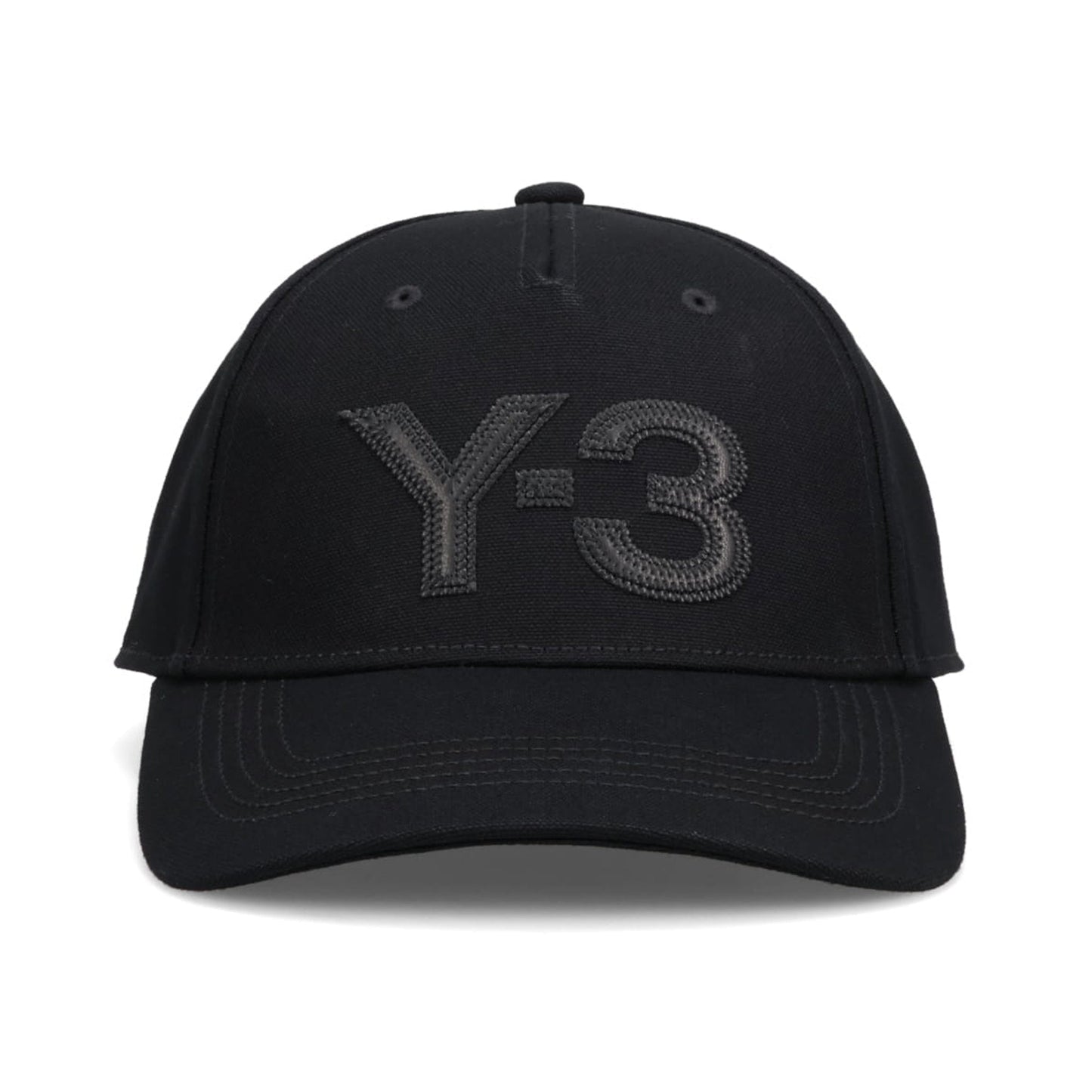 Y-3 LOGO CAP / BLACK/BLACK