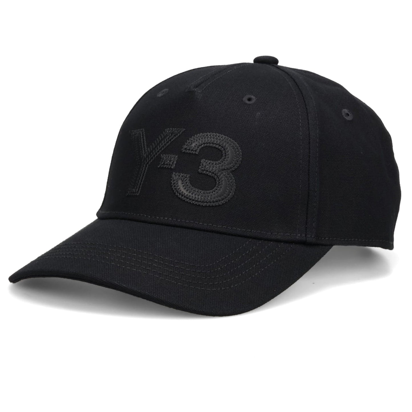 Y-3 LOGO CAP / BLACK/BLACK