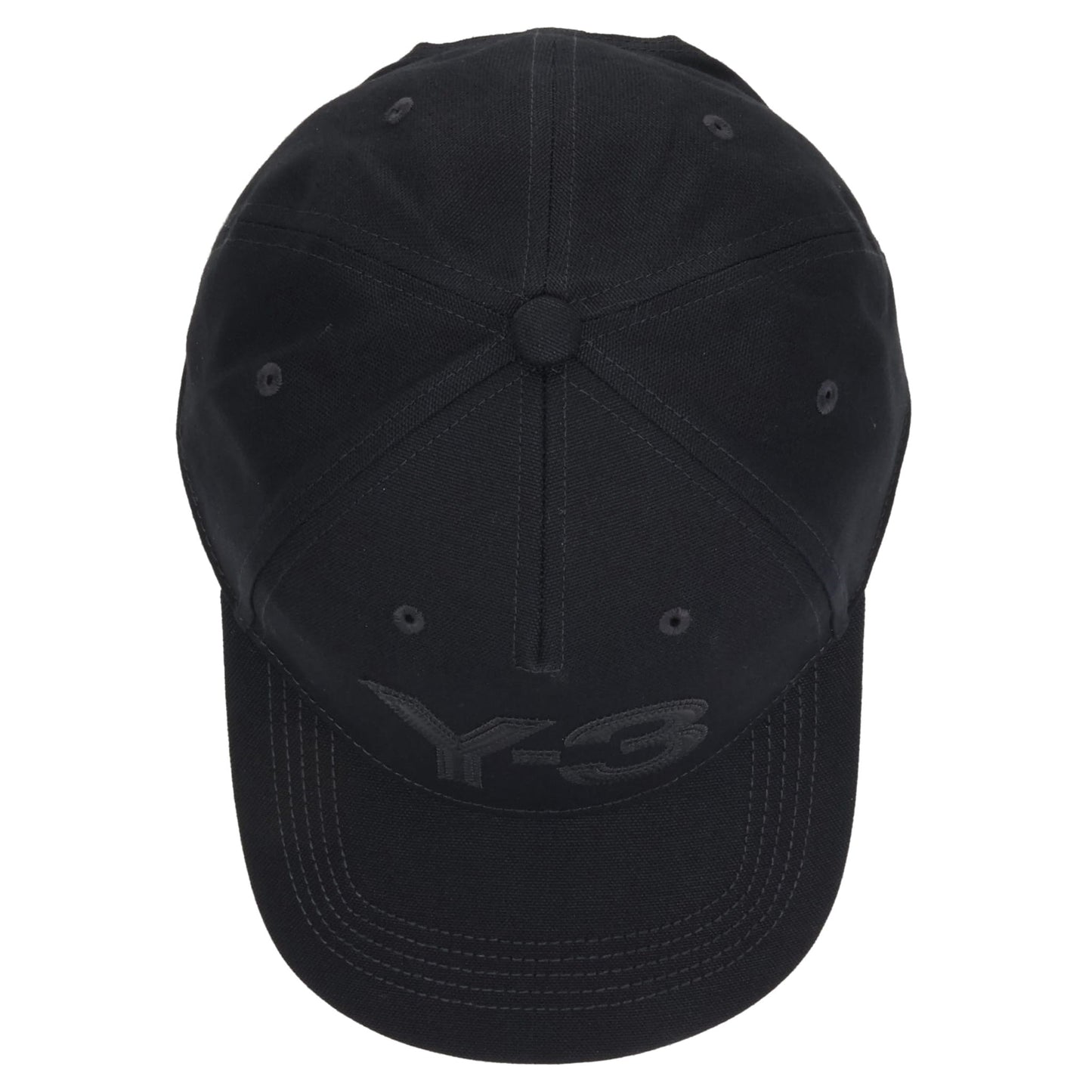 Y-3 LOGO CAP / BLACK/BLACK