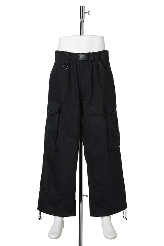 M TWILL PNT / BLACK