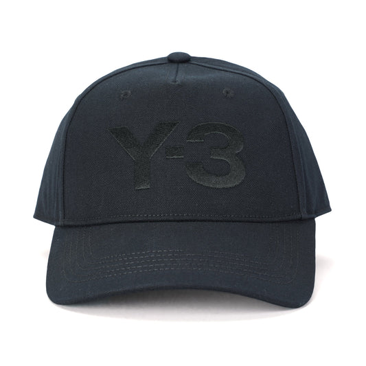 Y-3 LOGO CAP / BLACK