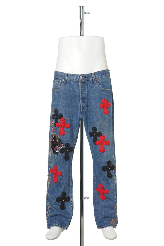 Y.A.R.N. x MAQUINN DEMIN PANTS 13