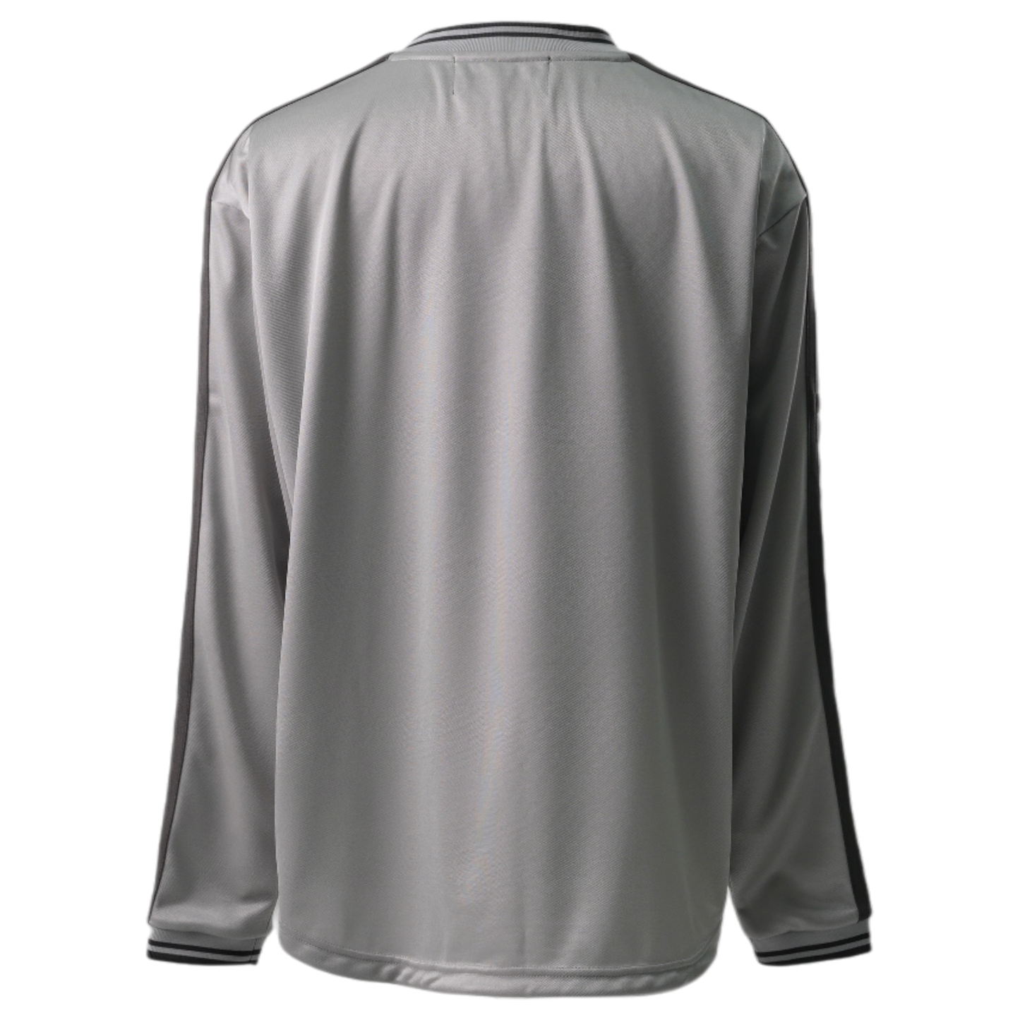 Y NECK FOOTBALL SHIRTS / GREY