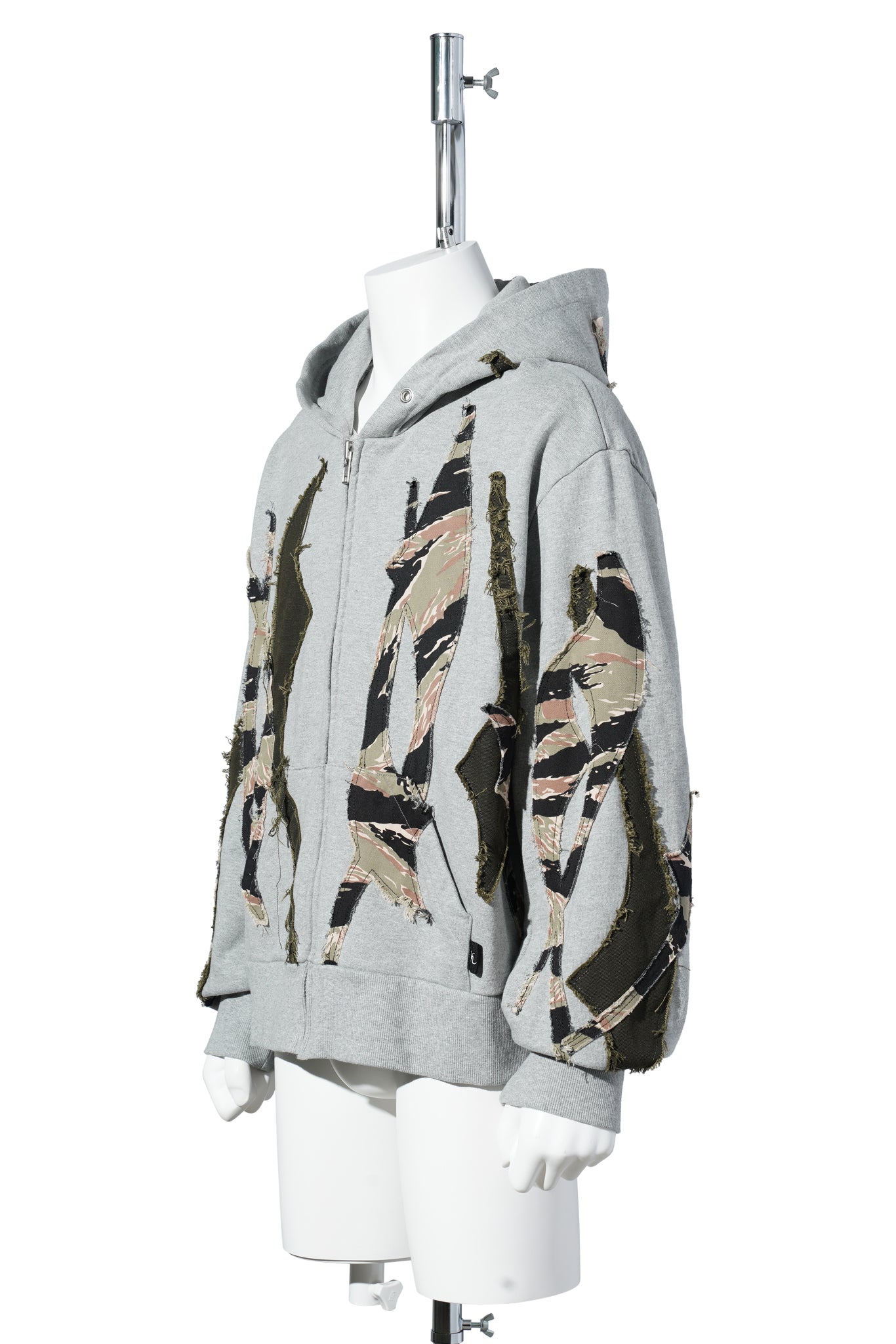 TRIBAL ZIP UP HOODIE / ASST