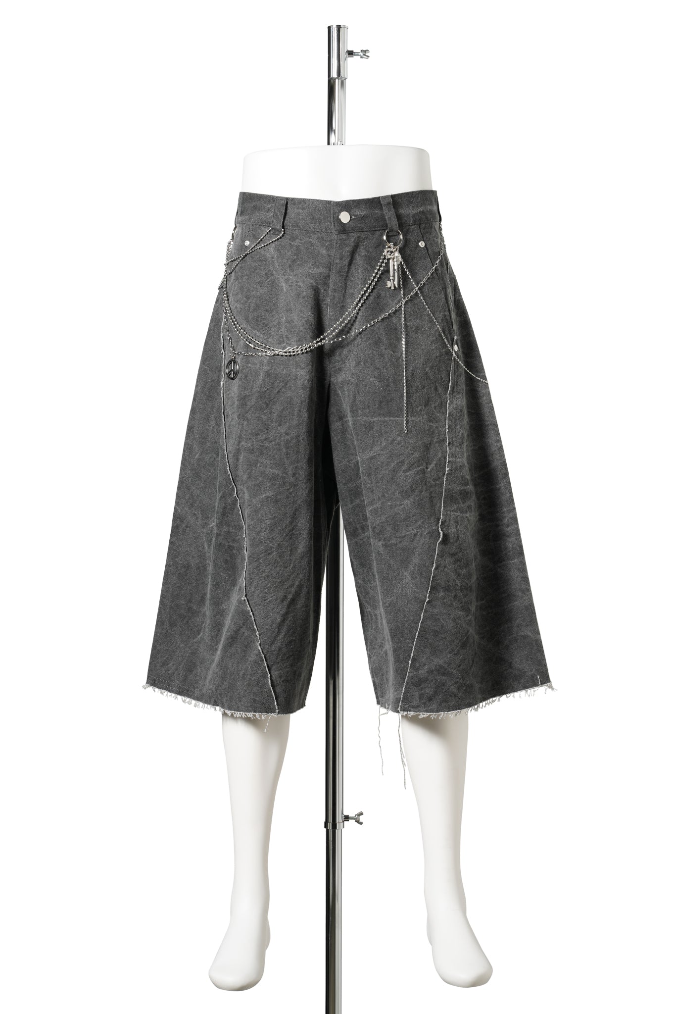 TWISTED JORTS / BLACK