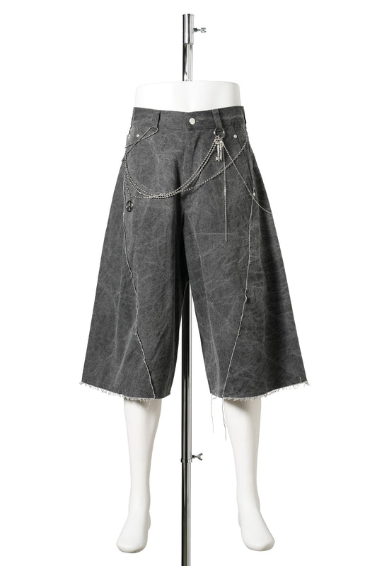 TWISTED JORTS / BLACK