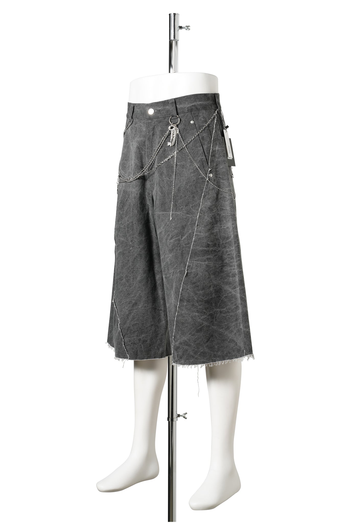TWISTED JORTS / BLACK