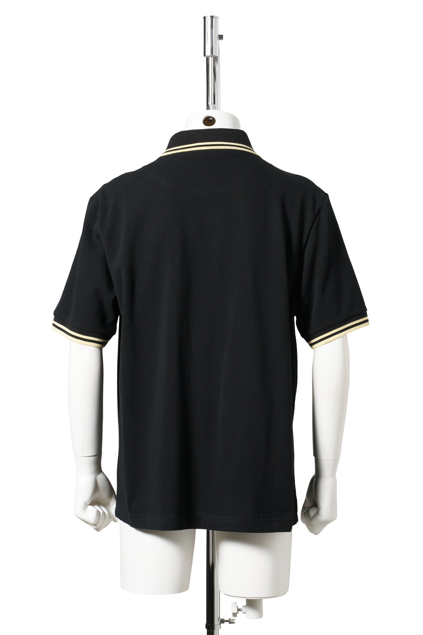 YNECK POLO SHIRTS / BLACK