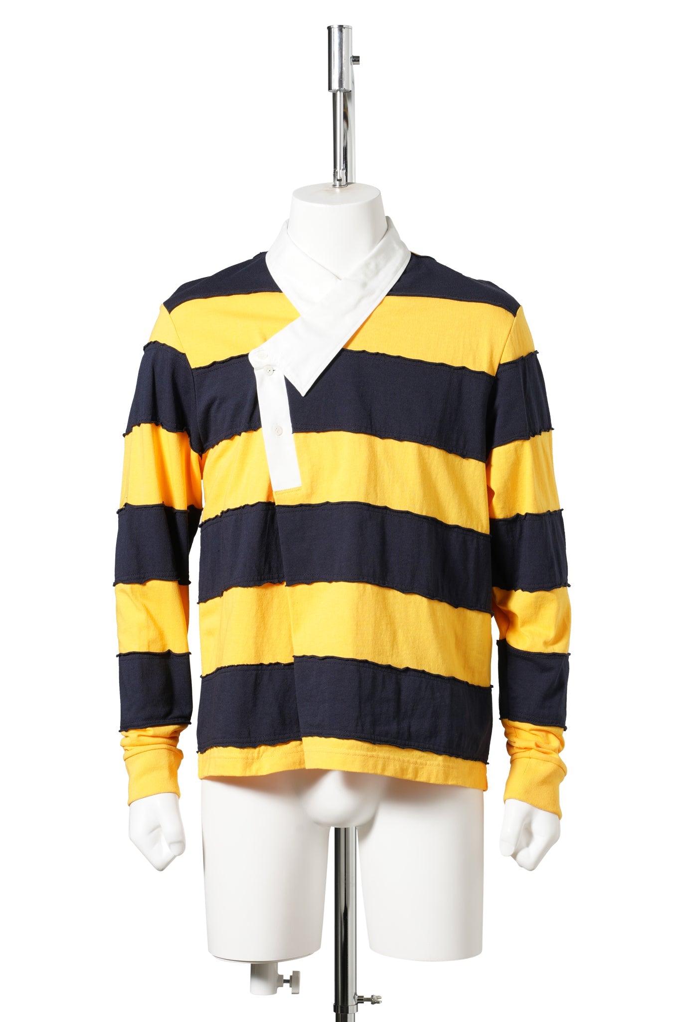 YNECK RUGGER SHIRTS / YELLOW