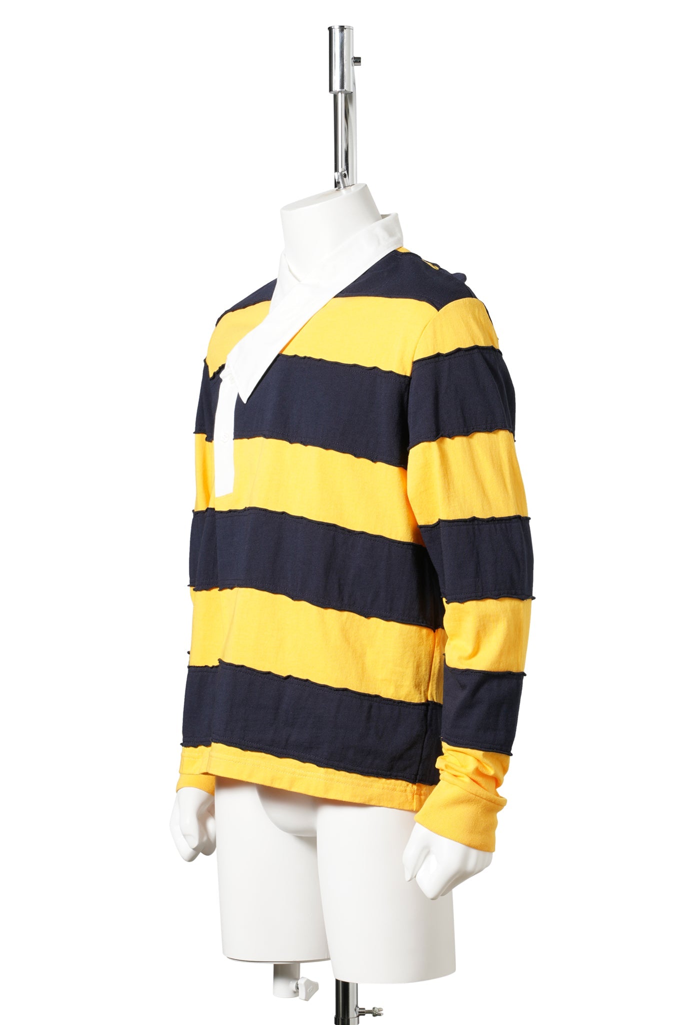 YNECK RUGGER SHIRTS / YELLOW