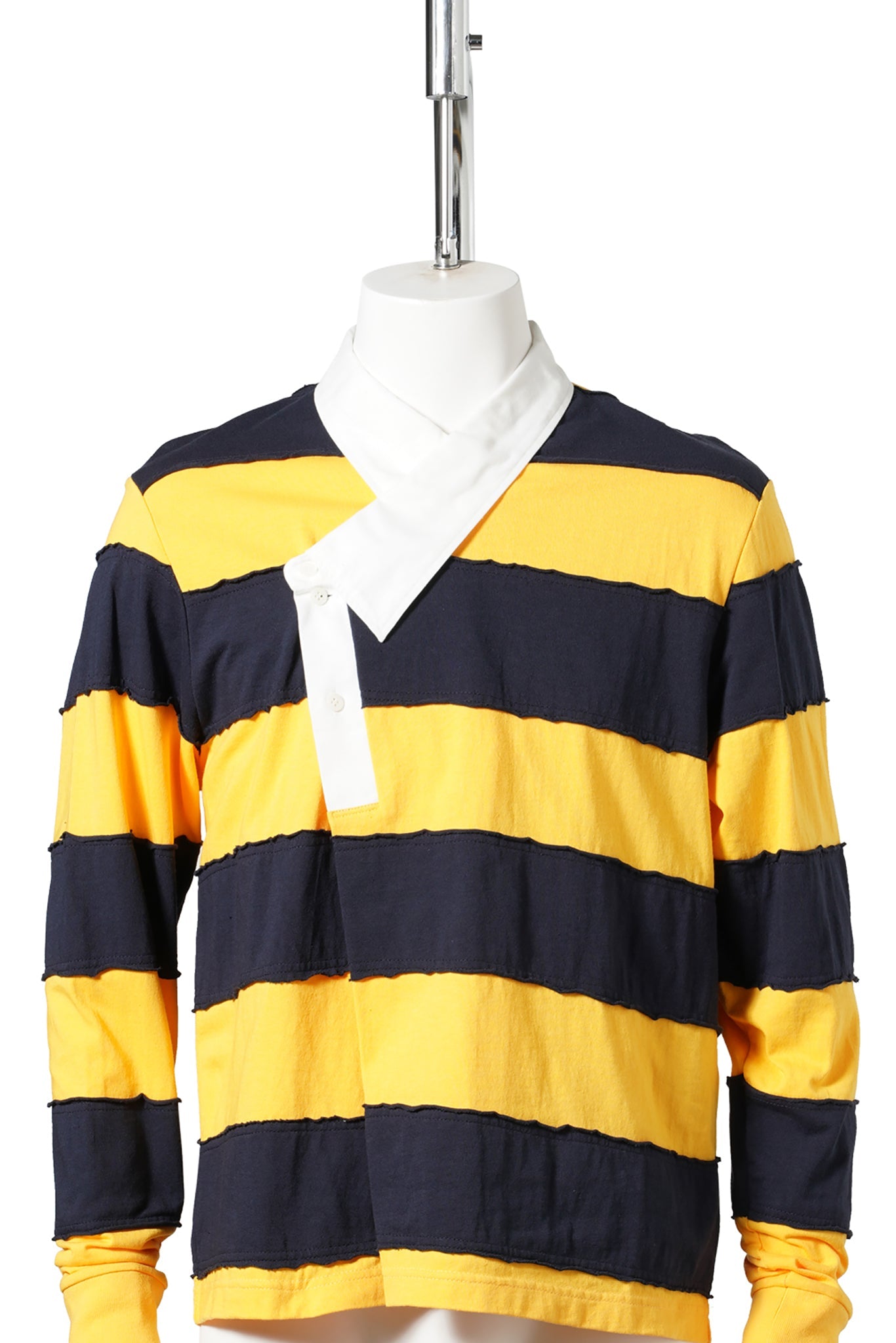 YNECK RUGGER SHIRTS / YELLOW