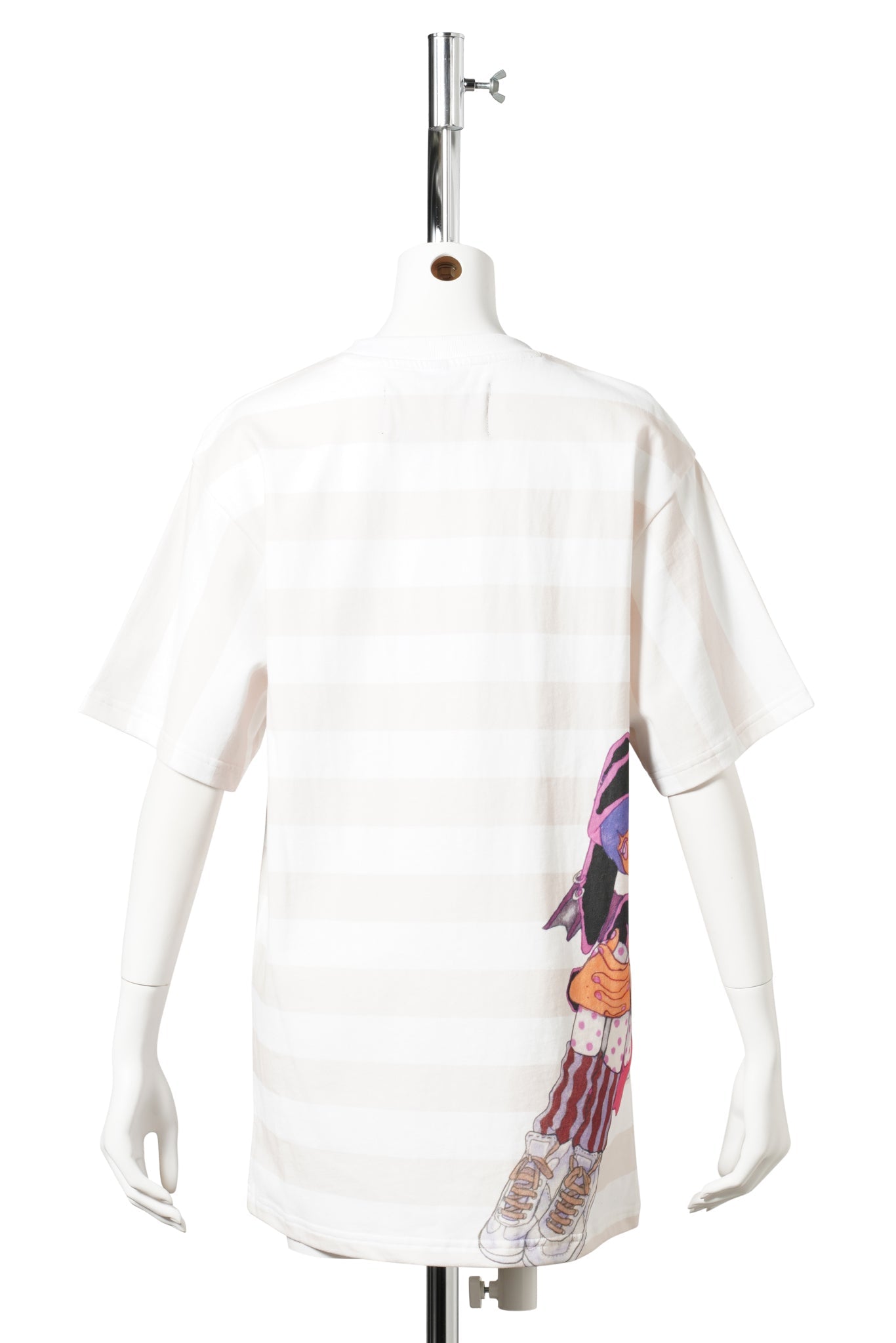 ANGEL STRIPE POCKET T / PINK STRIPE