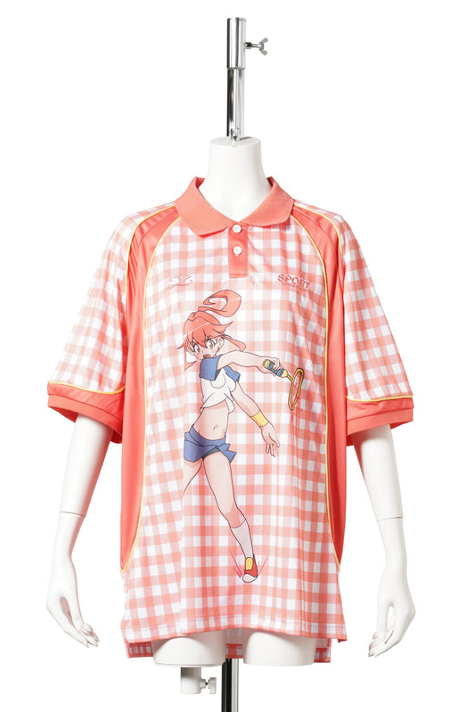 BADMINTON JERSEY / ORANGE