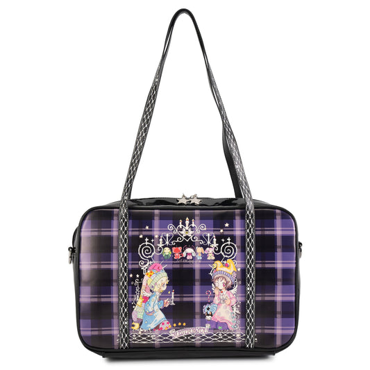 DOLL BAG IV / PURPLE CHECK