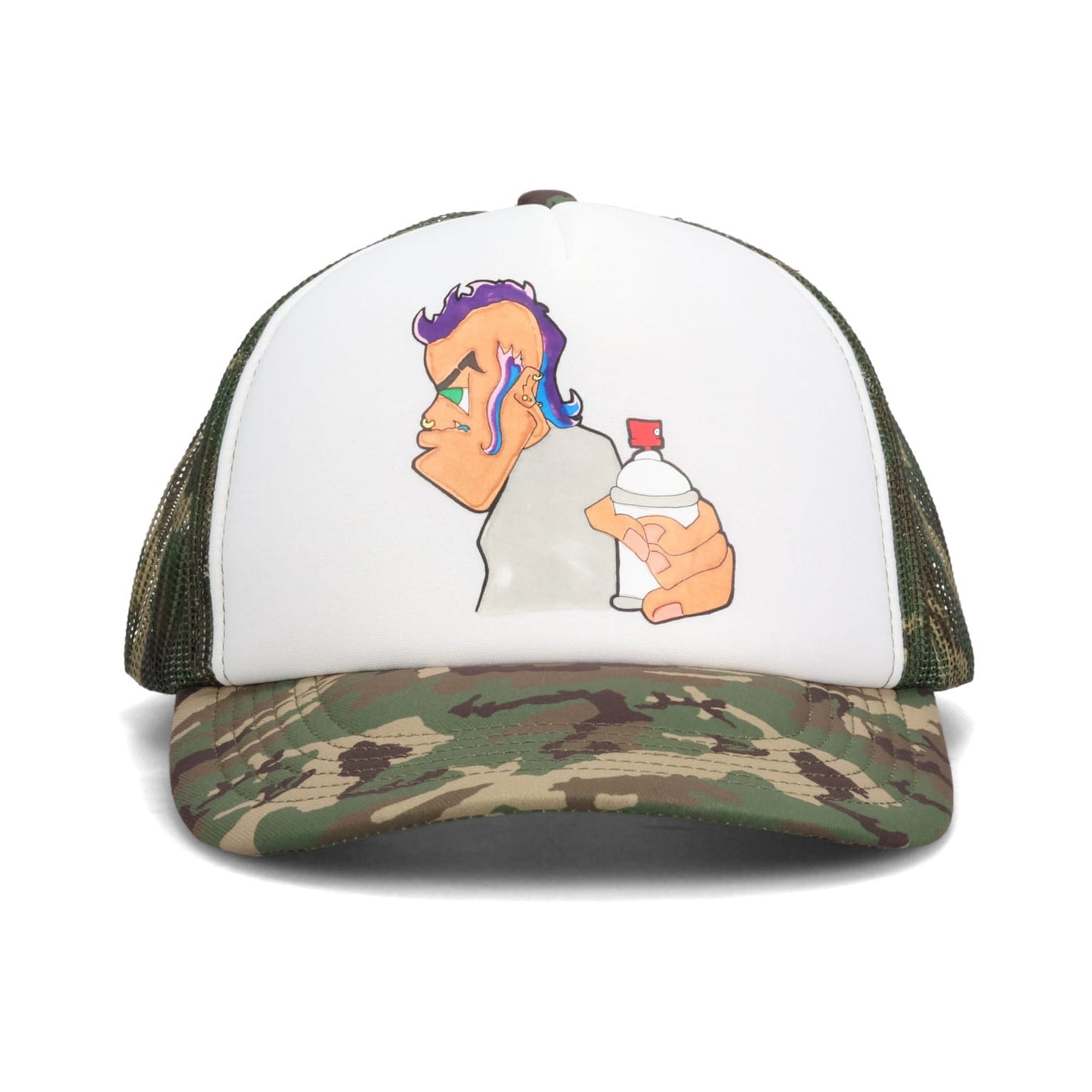 EXCLUSIVE ‘SPRAY’ TRUCKER / CAMO