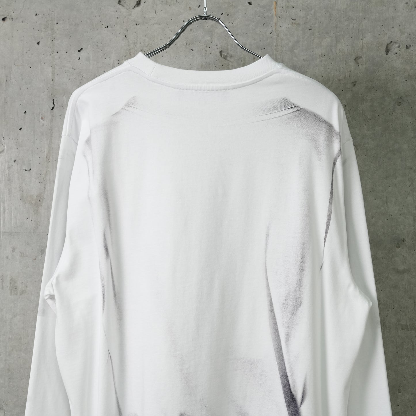 YP TROMPE L'OEIL LONG SLEEVE T-SHIRT / WHITE