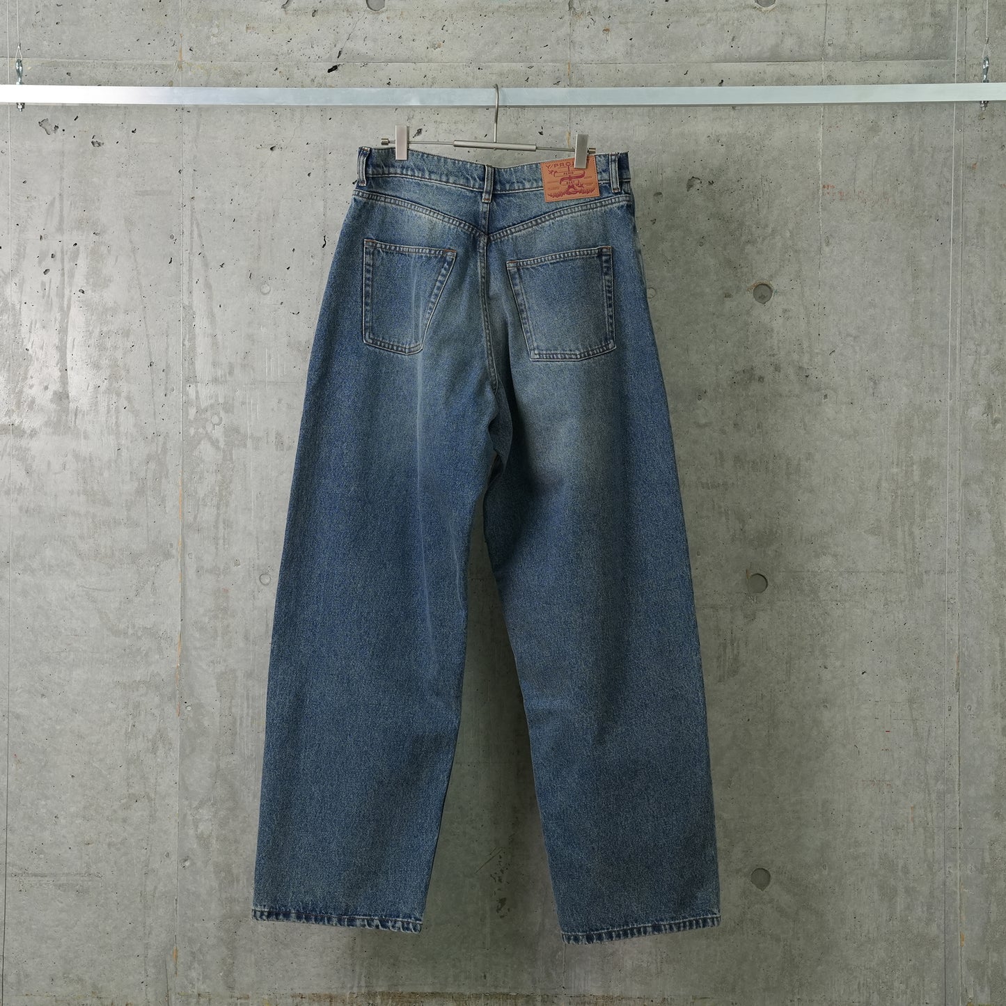 EVERGREEN PARIS' BEST PATCH JEANS / EVERGREEN VINTAGE BLUE