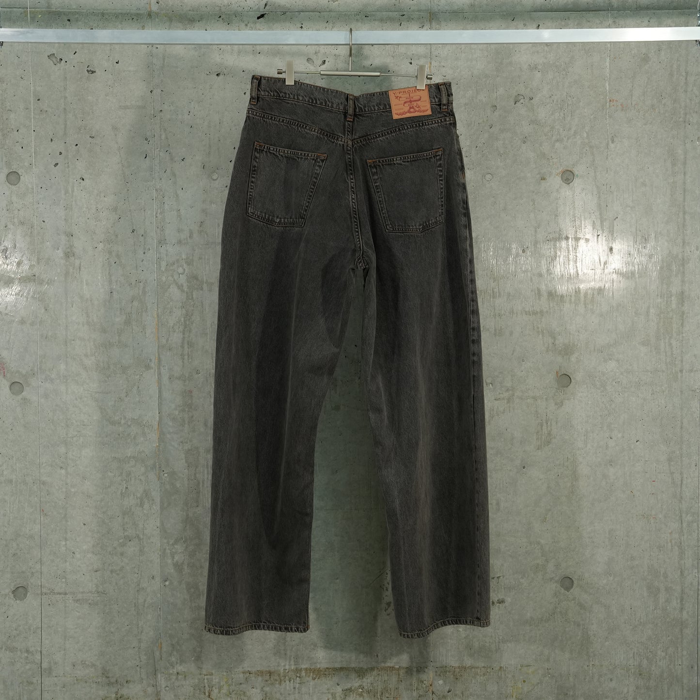 EVERGREEN PARIS' BEST PATCH JEANS / EVERGREEN VINTAGE BLACK