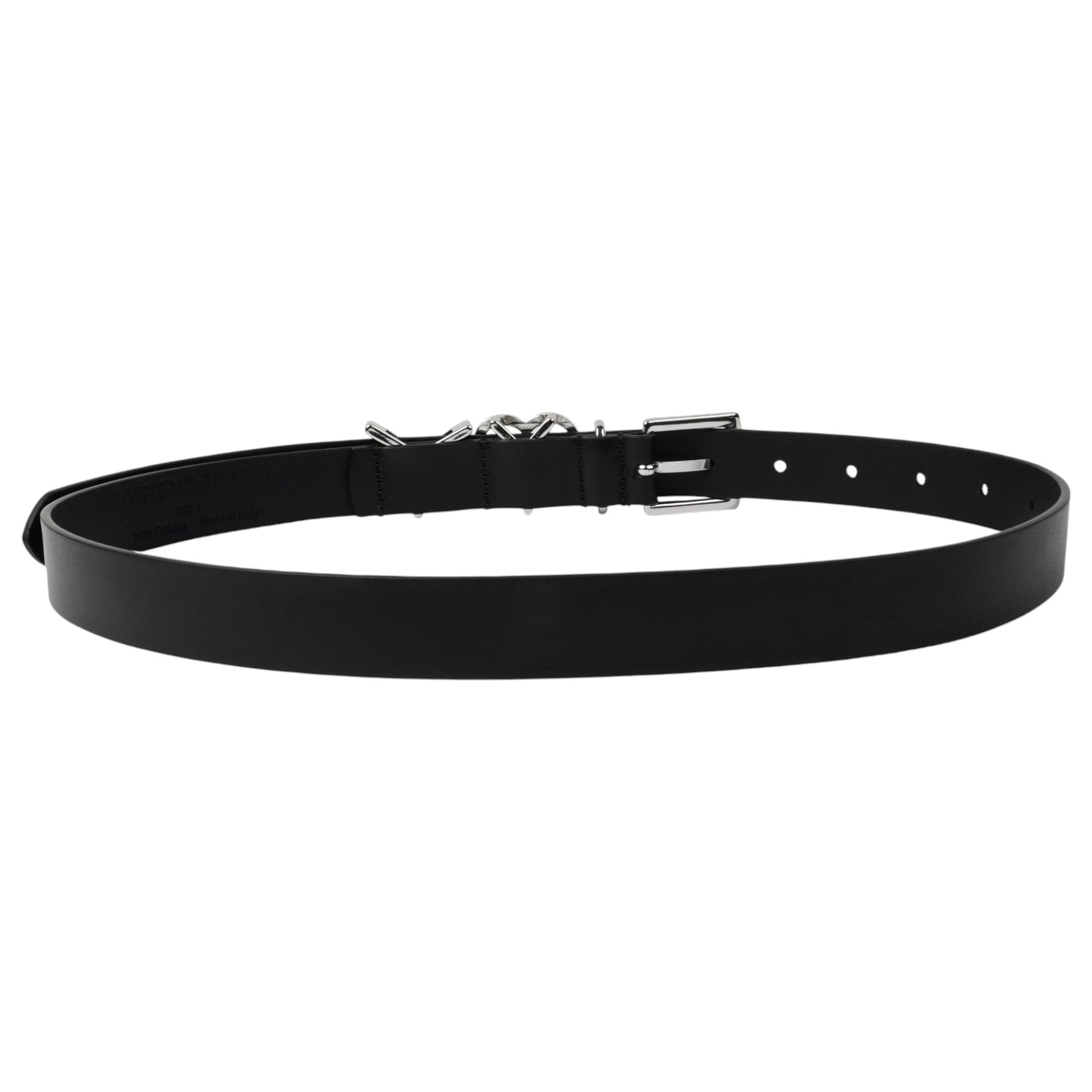 Y HEART BELT 25MM / BLACK