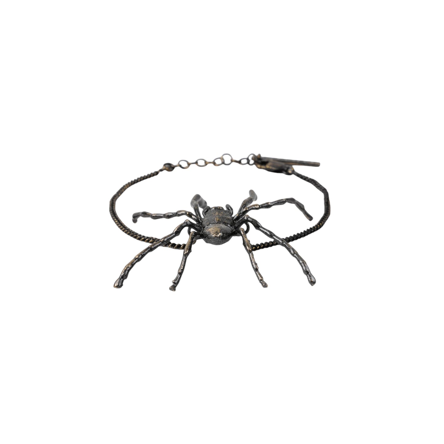 SPIDER BRACELET / BRUSHED BLACK/COPPER