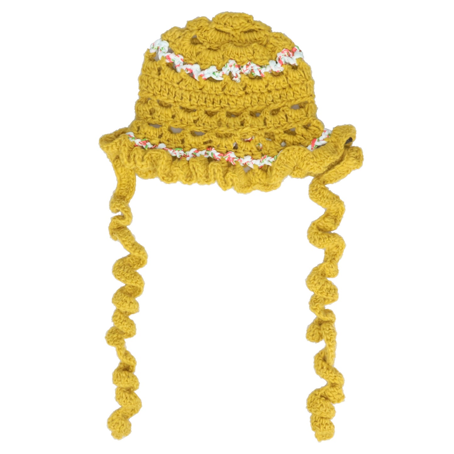 CROCHETED BEANIE / YELLOW