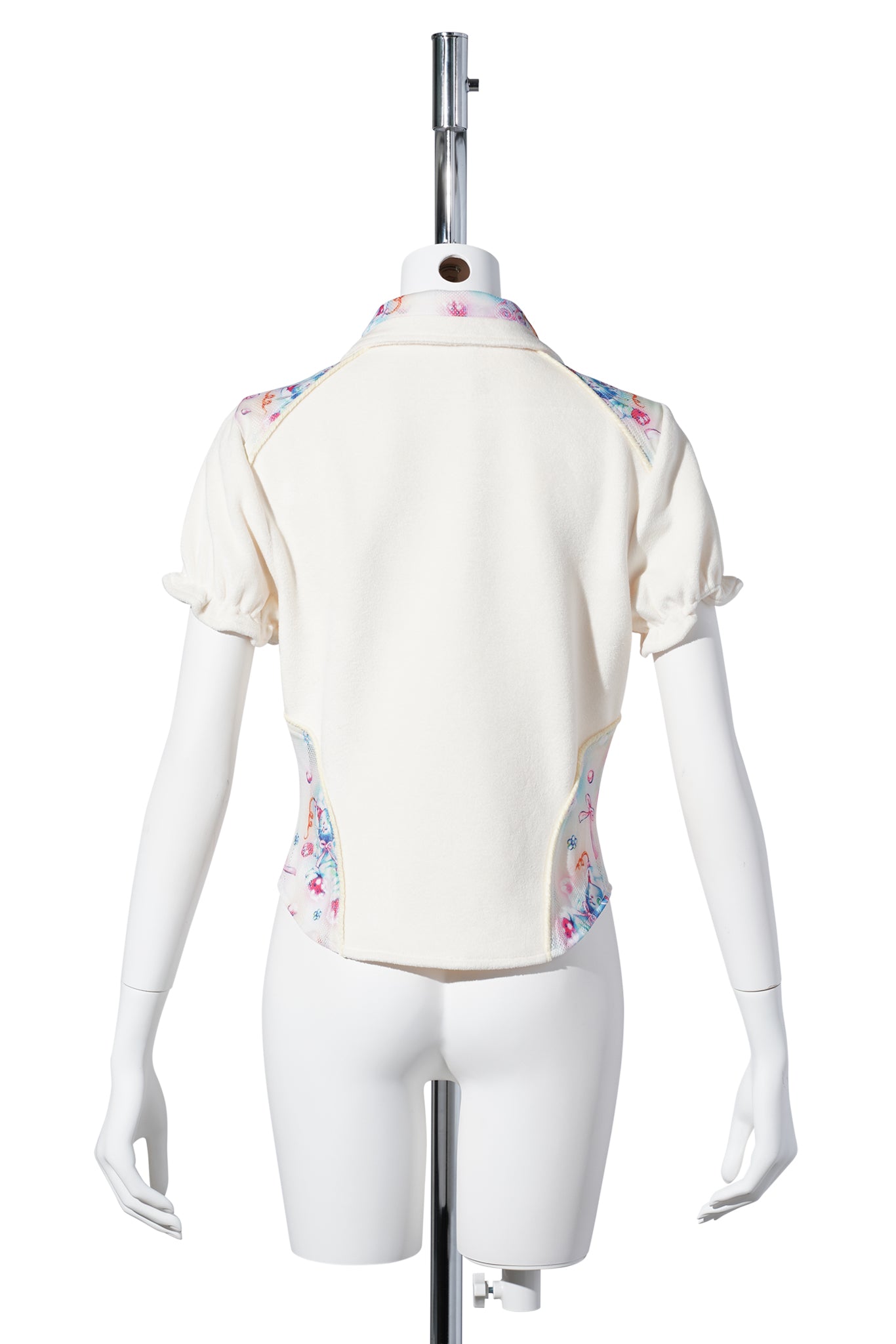 YUEQI QI x EMA GASPAR FOOTBALL JERSEY / BEIGE/PRINT