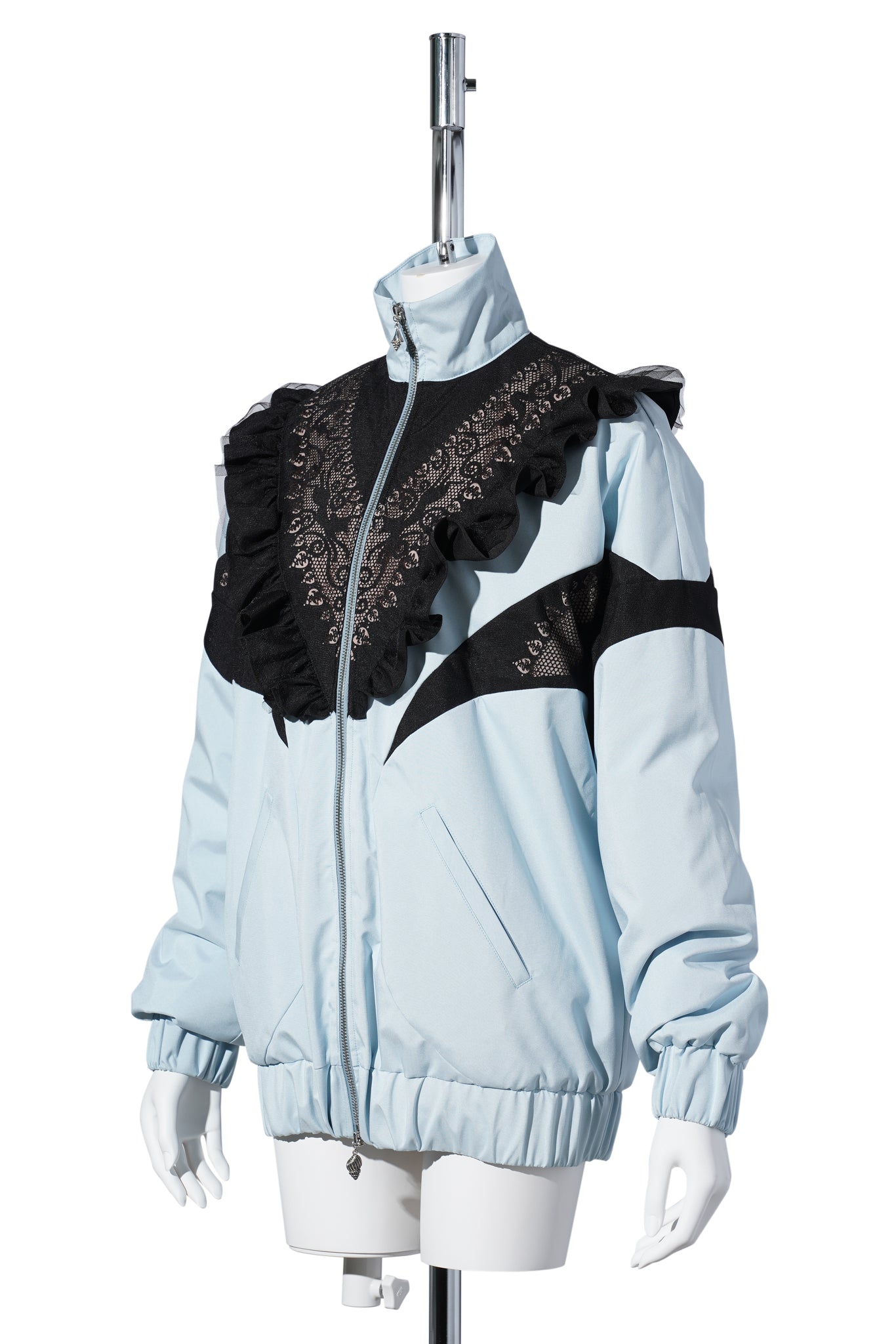 LASER LOVE SPORTS JACKET / BLUE/BLACK