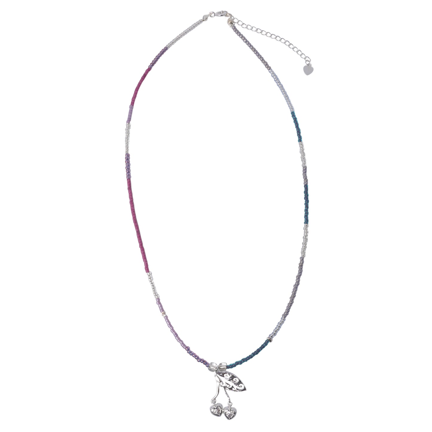 GEMINI BEADED NECKLACE / MULTI