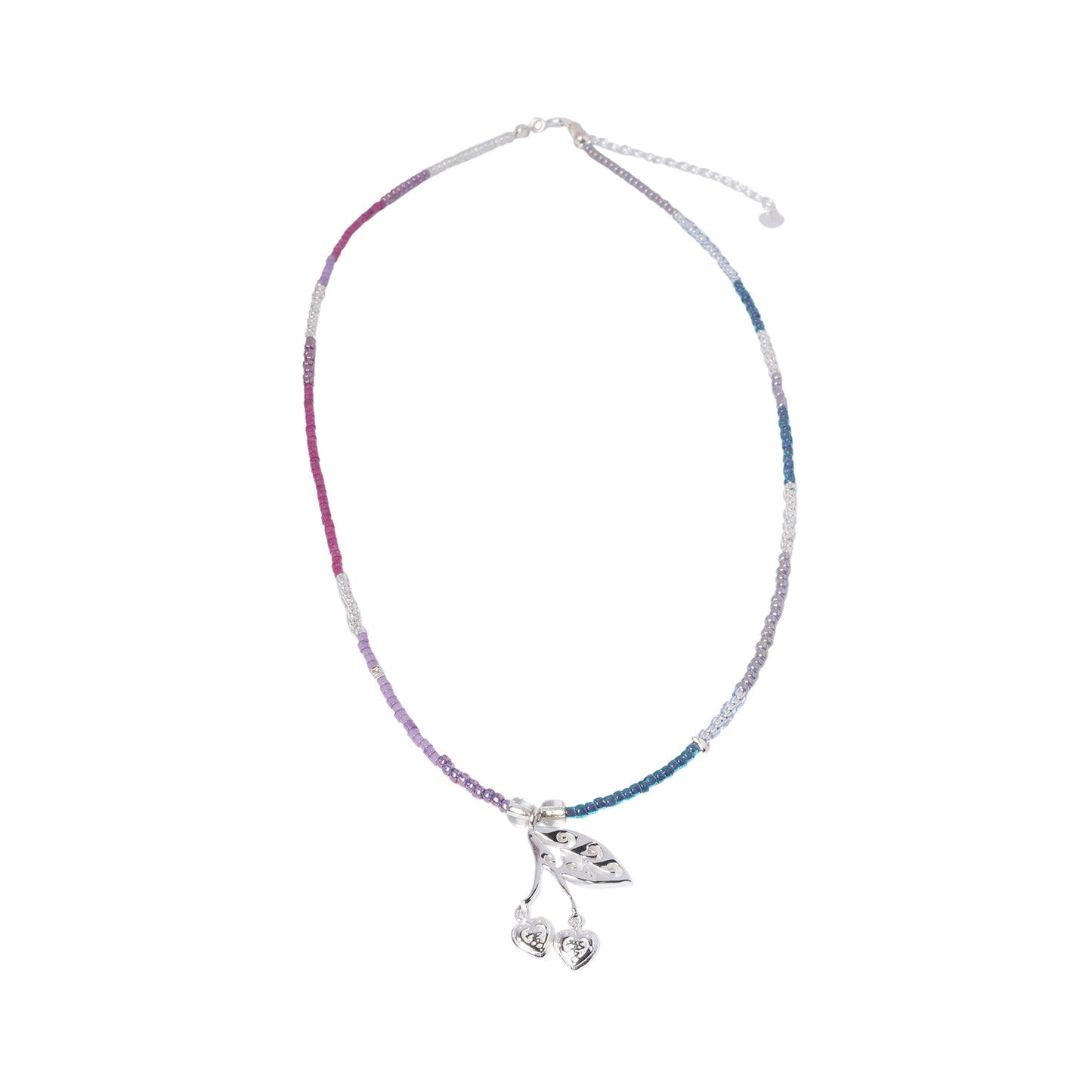 GEMINI BEADED NECKLACE / MULTI