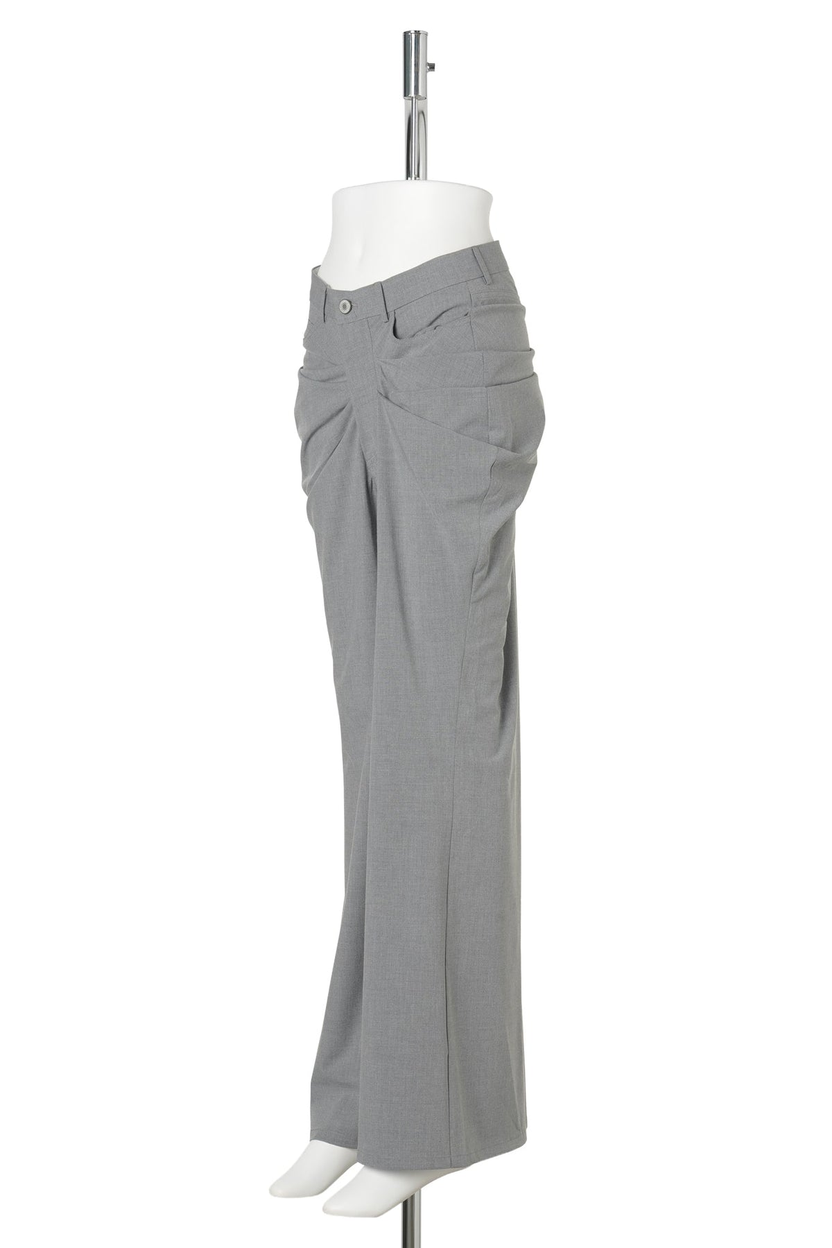 DRAPED TROUSERS / GREY