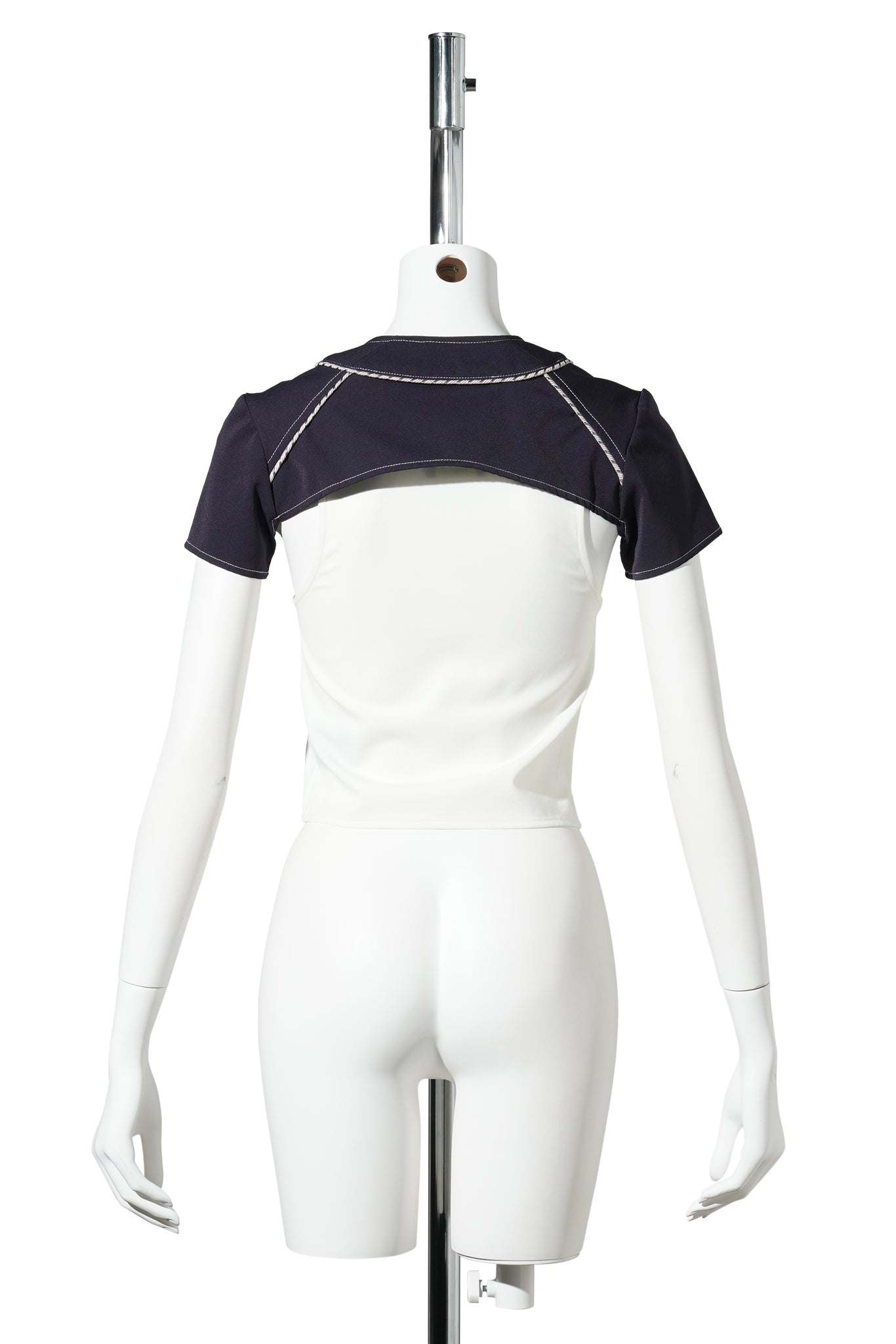 DOUBLE PLAY SHIRT / NAVY/WHITE