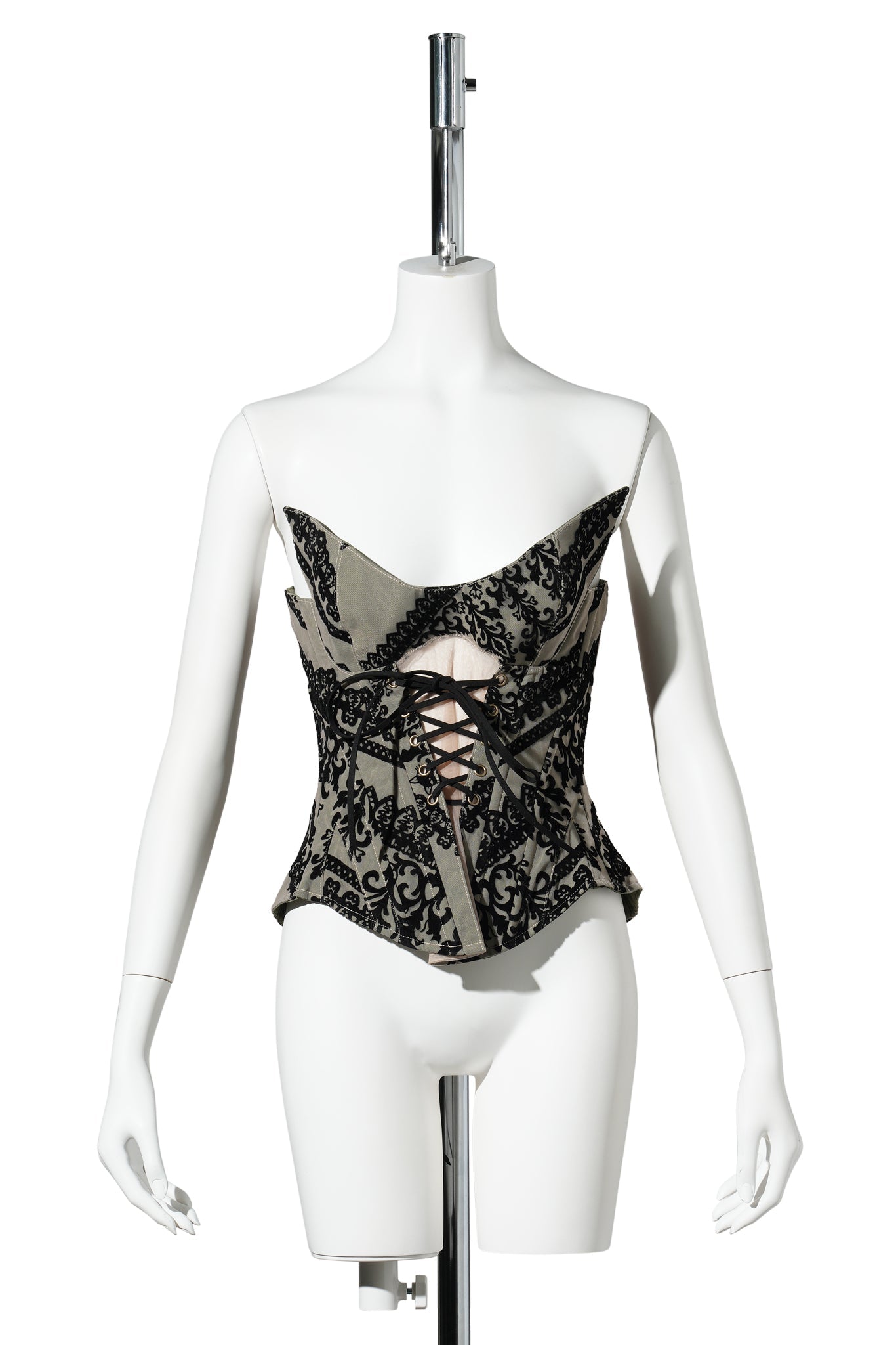 NIGHT GARDEN CORSET / OLIVE
