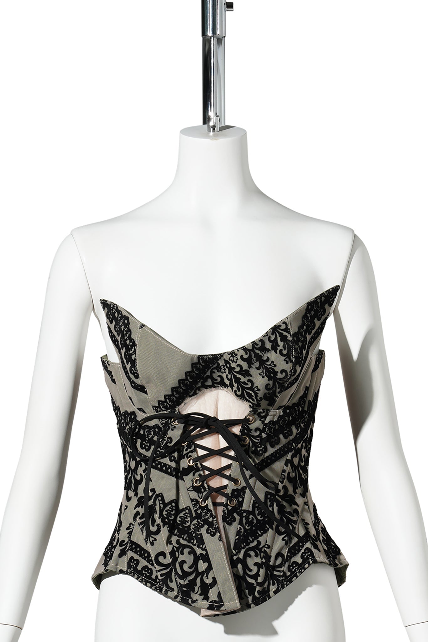 NIGHT GARDEN CORSET / OLIVE