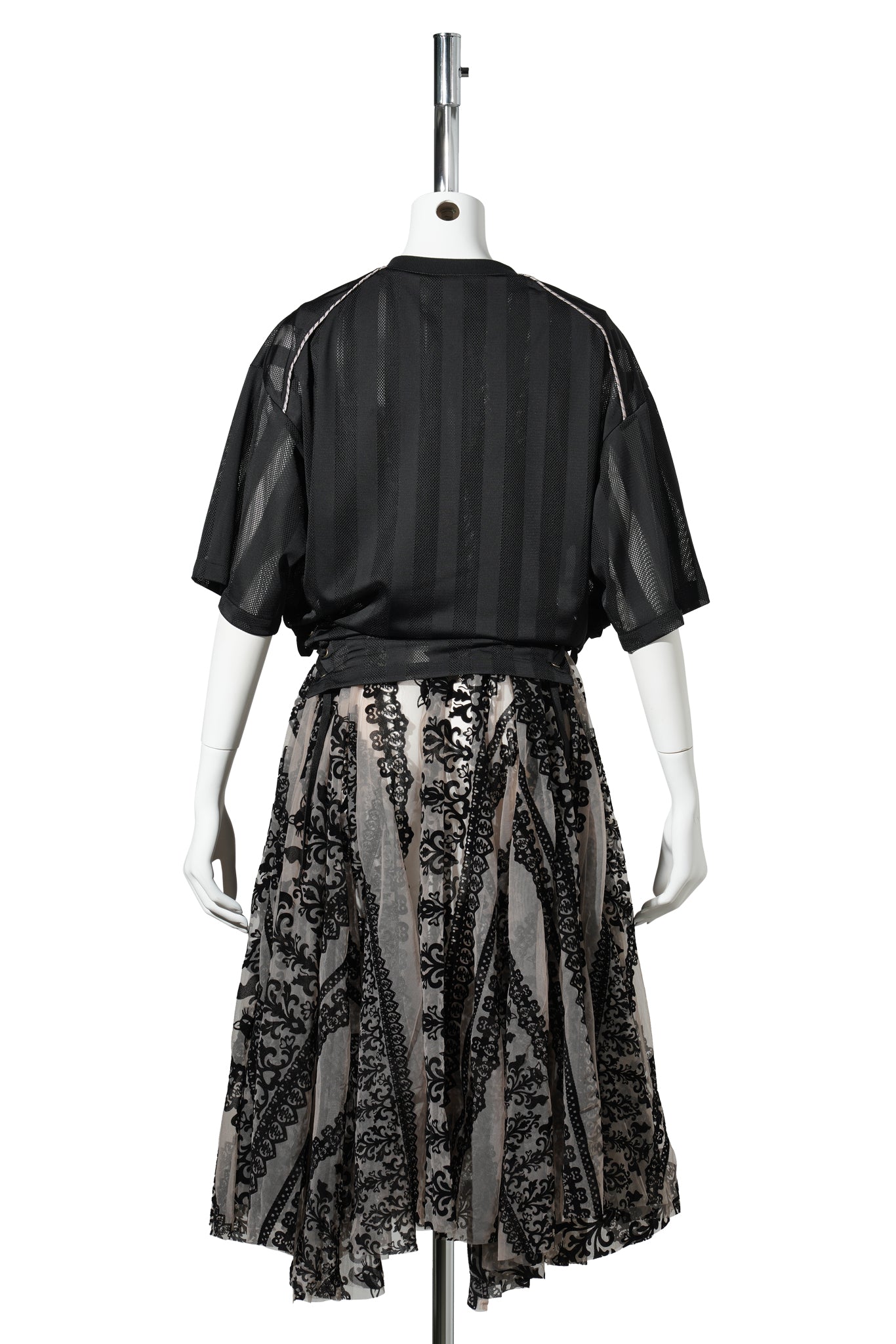 SPORT TULLE ENSEMBLE / BLUE/NUDE