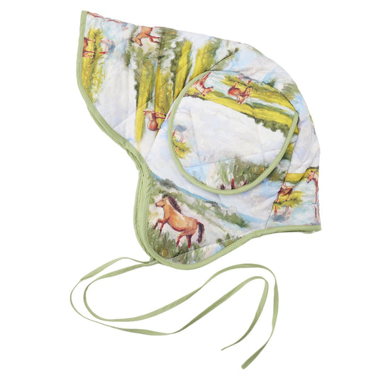 HORSE PASTORAL SHEPHERD BONNET / HORSE PASTORAL PRINT