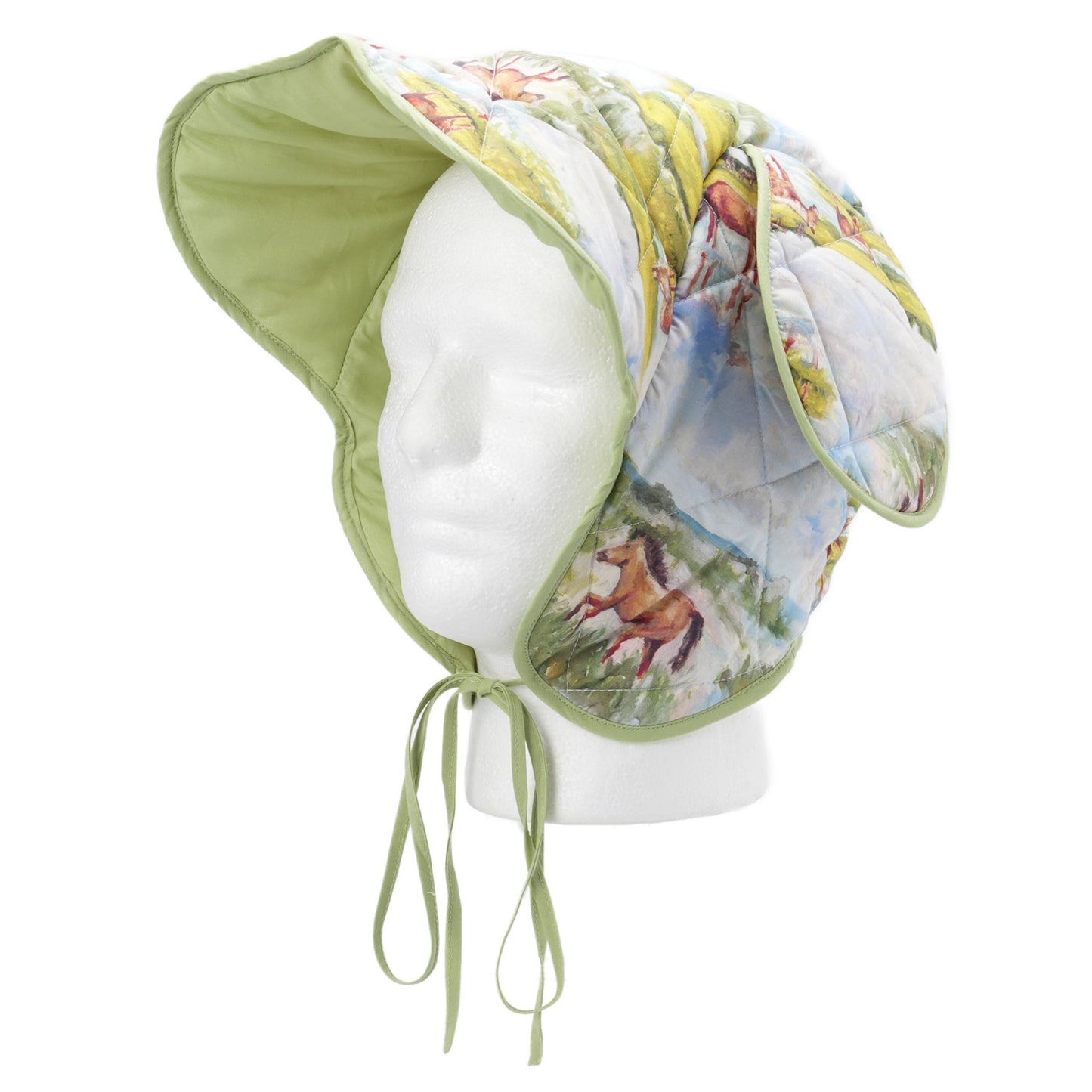 HORSE PASTORAL SHEPHERD BONNET / HORSE PASTORAL PRINT