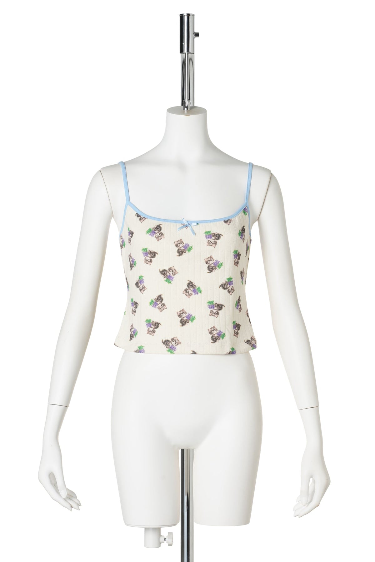 PURR KITTY PRINT CAMI / KITTY PRINT