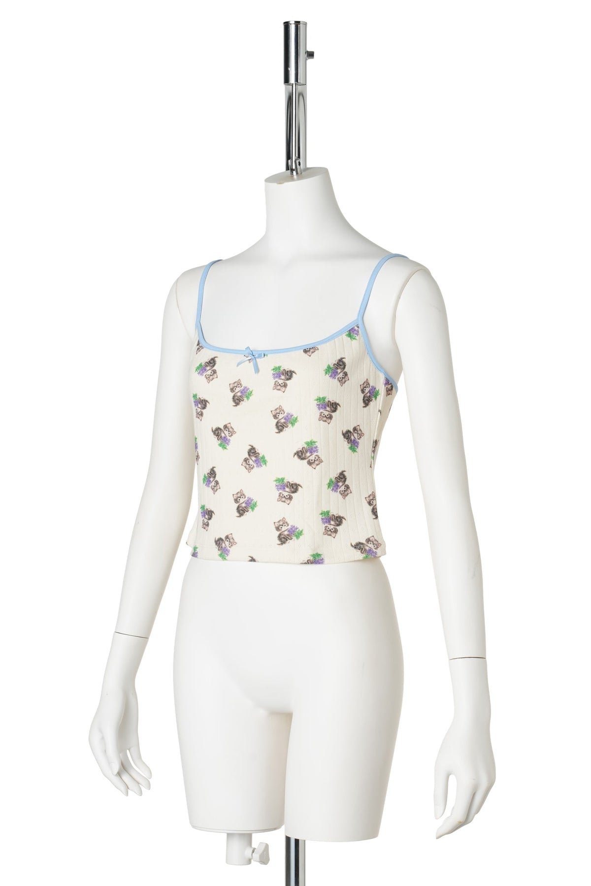 PURR KITTY PRINT CAMI / KITTY PRINT